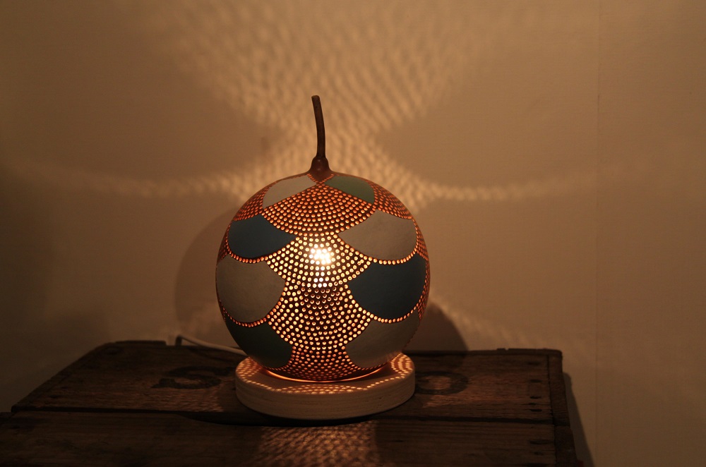kalebas lamp