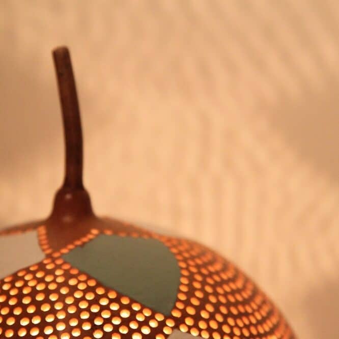 kalebas lamp
