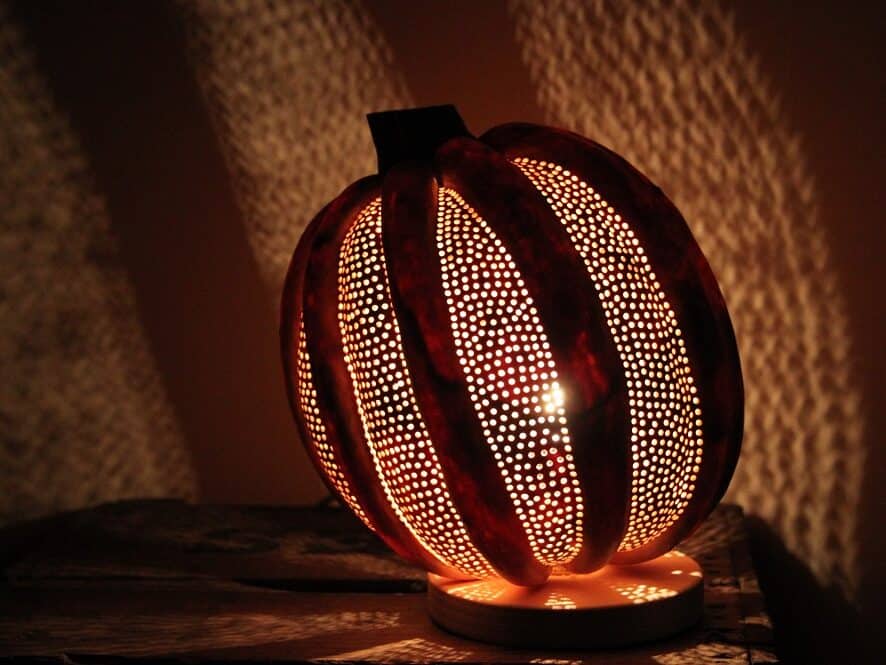 kalebas lamp