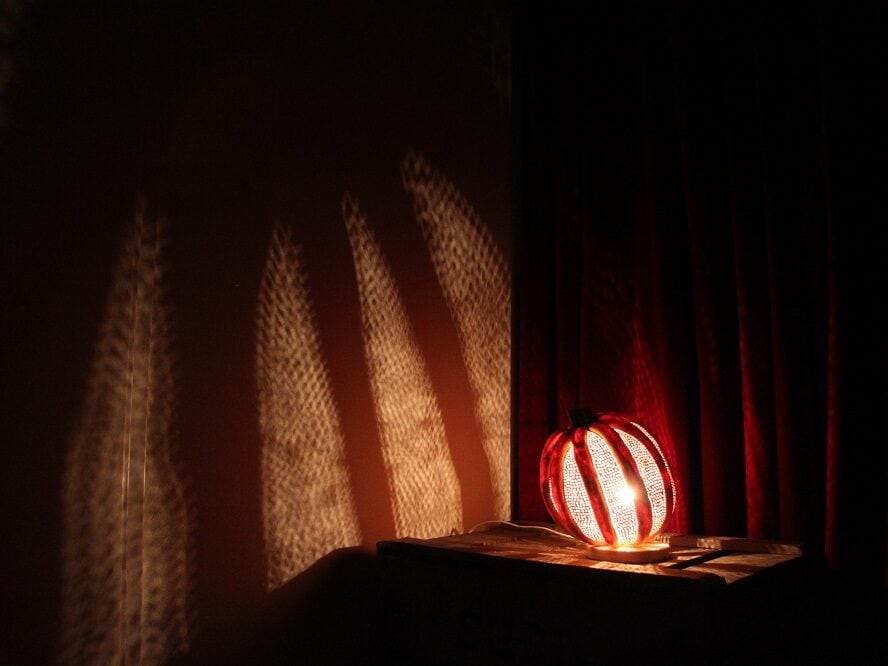 kalebas lamp